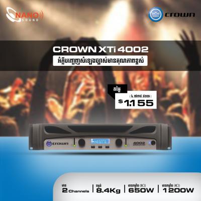 Crown XTi 4002